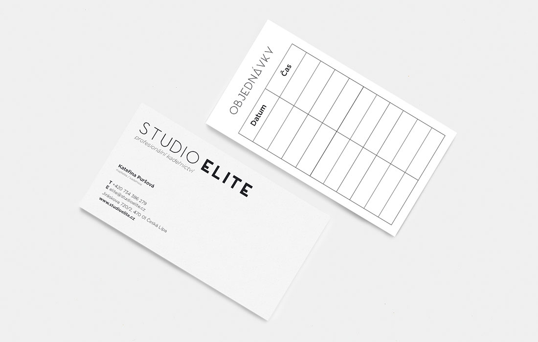 Studio Elite Vizitky