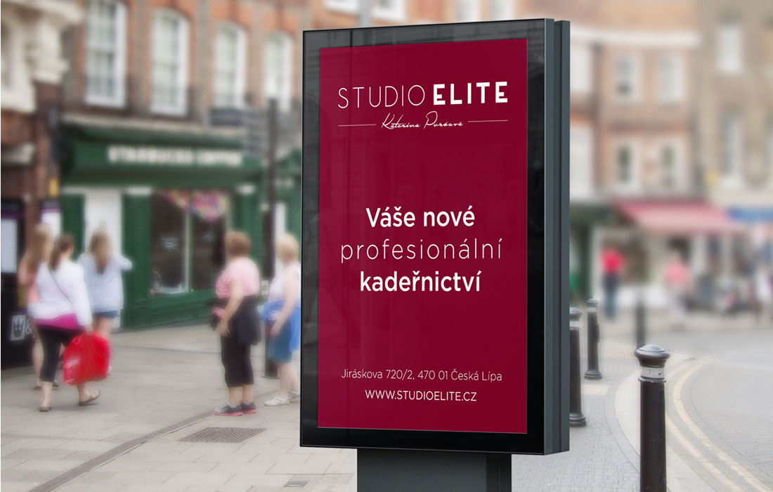 Studio Elite Venkovní reklama